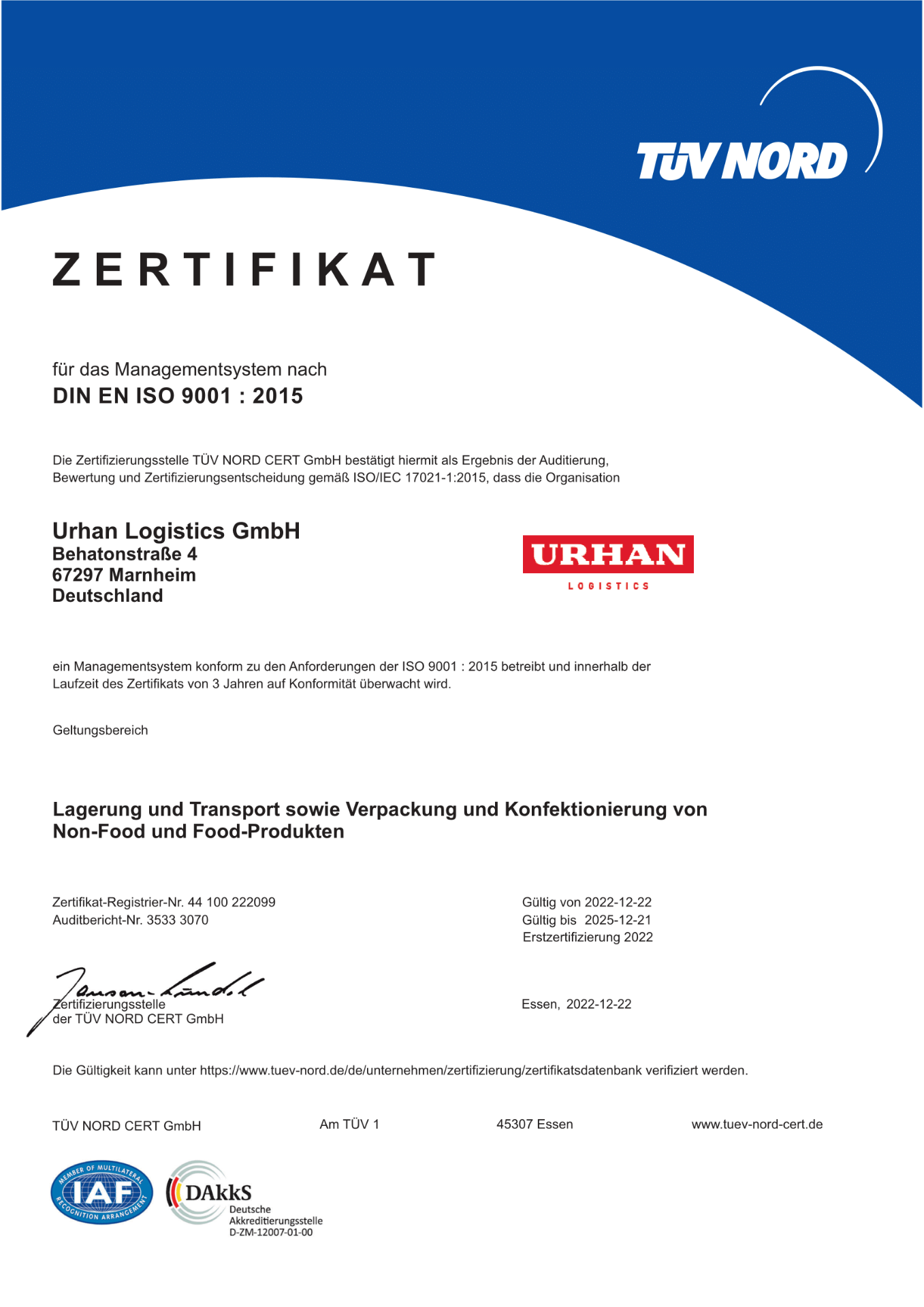 Vorschau: ISO 9001 : 2015